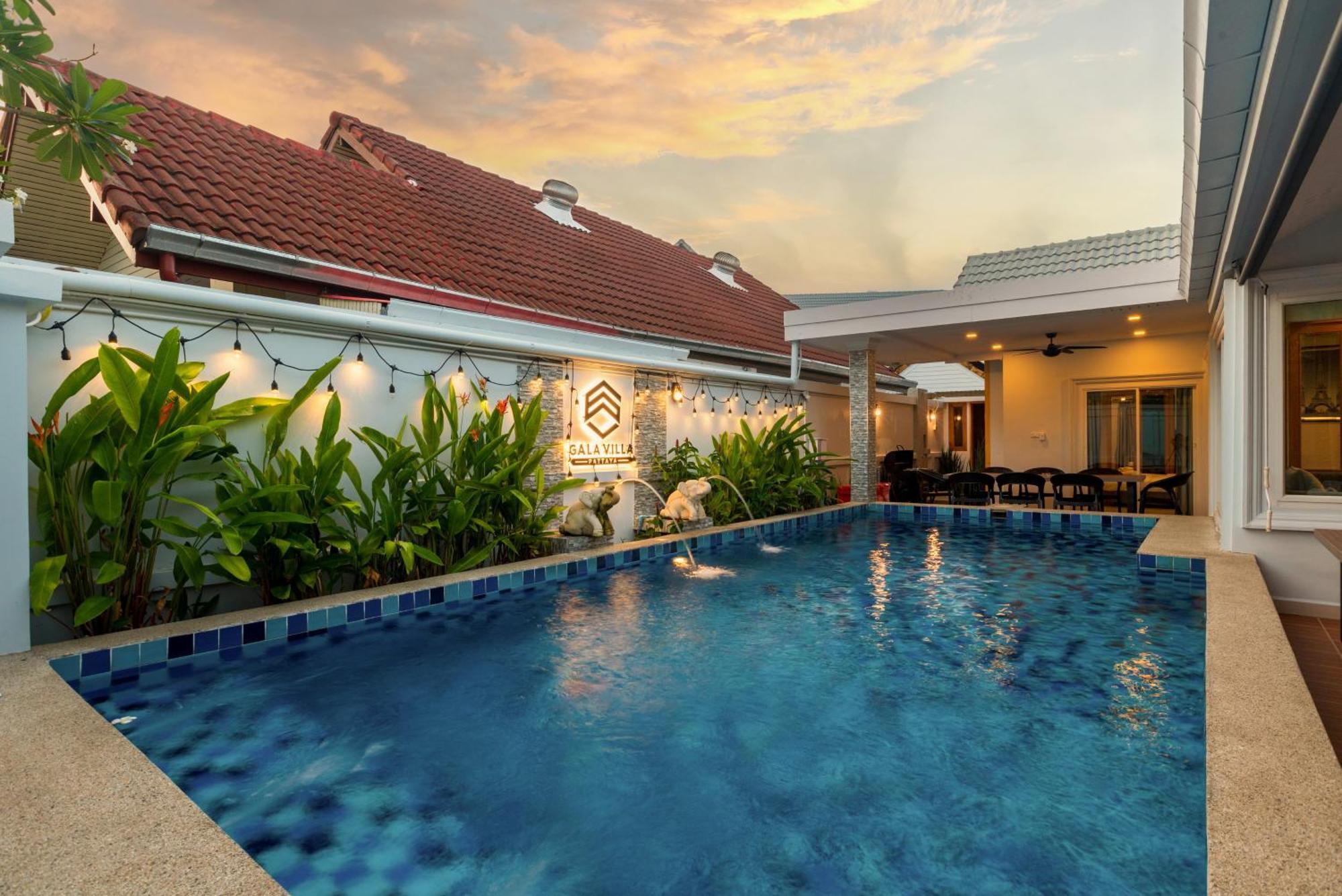 Pattaya Private Villa - Pool,Sauna,Snooker,Bbq Exterior foto